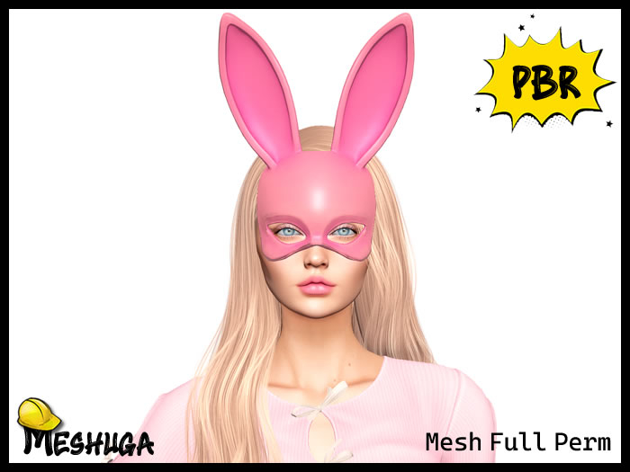 Meshuga PBR Easter Rabbit Masks FULL PERM MESH