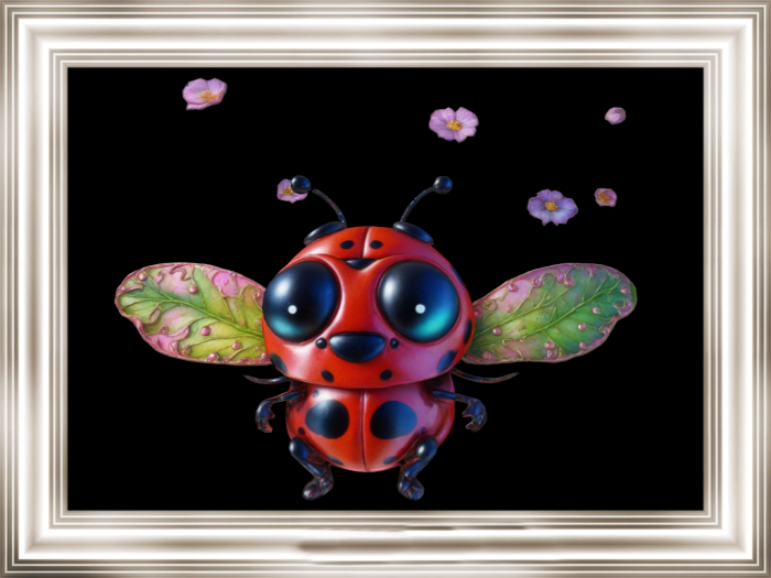 HB: Ladybug Flower Flutter prop FULL PERM