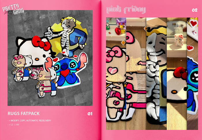 PINK FRIDAY. Rugs FATPACK