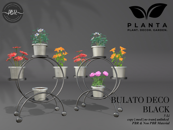 Planta - Bulato Deco Black