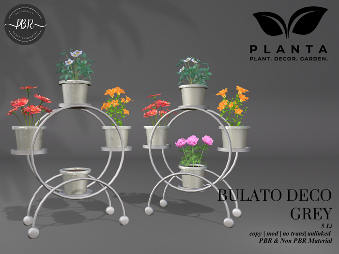 Planta - Bulato Deco Grey