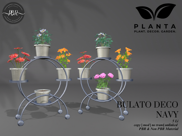 Planta - Bulato Deco Navy
