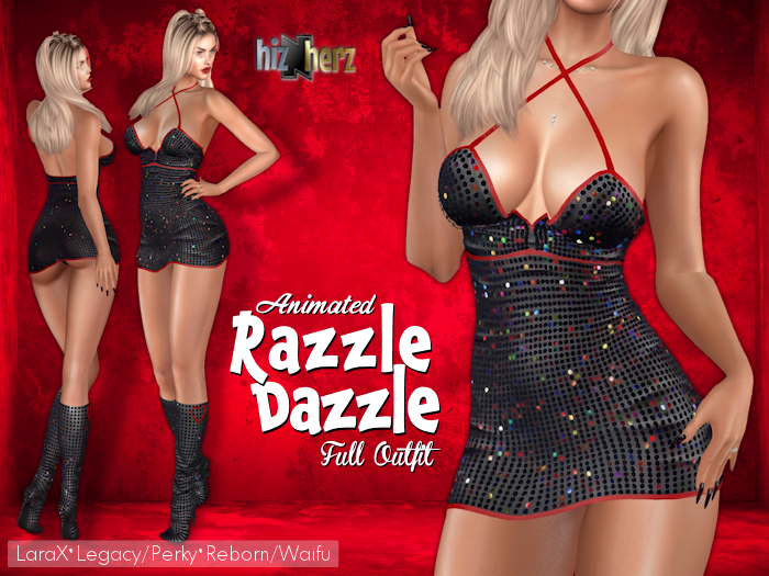 hizNherz Razzle Dazzle Outfit (Animated)