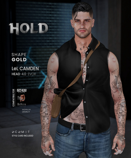 HOLD SHAPES - Gold - Shape LeLUTKA Camden 4.0 EVOX/LEG/JAK/KAR