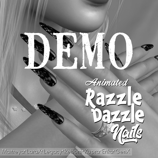 hizNherz Razzle Dazzle Nails DEMO (Animated)