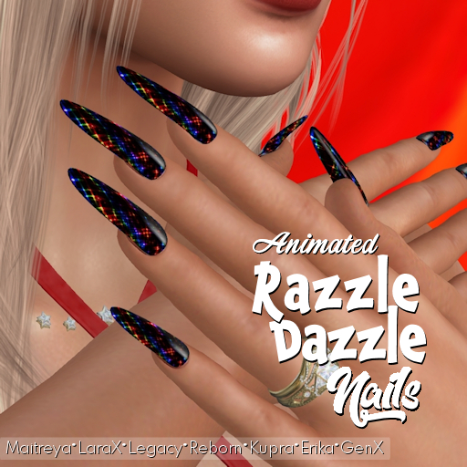 hizNherz Razzle Dazzle NAILS (Animated)
