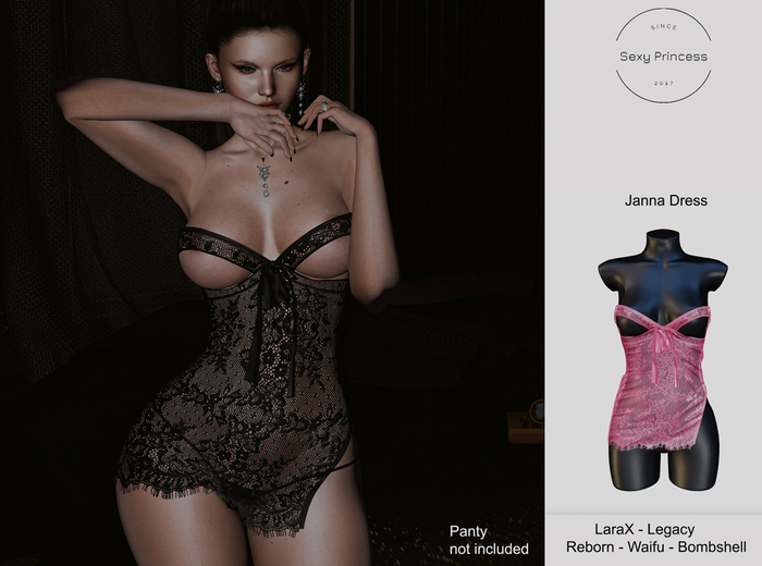 [Sexy Princess] Janna Dress Pink