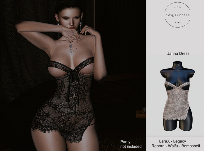 [Sexy Princess] Janna Dress Beige 