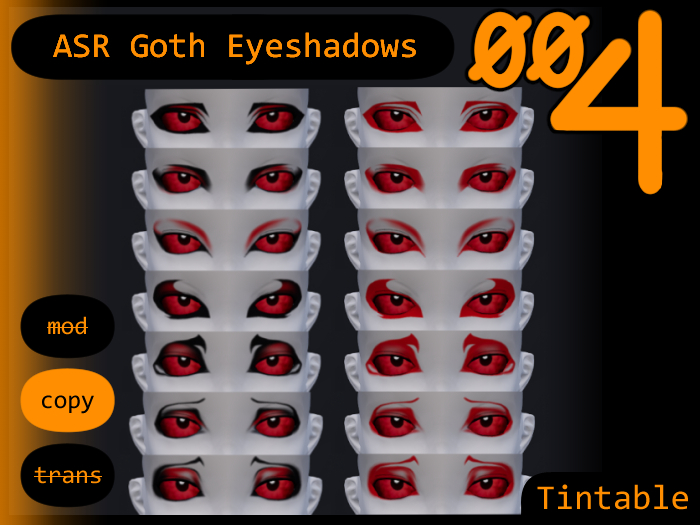 004 - ASR Goth Eyeshadows