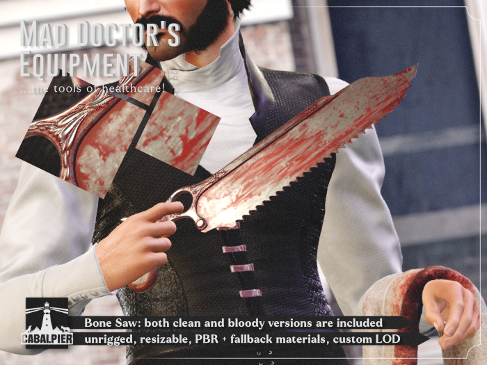 [CABALPIER] Mad Doctor's Bone Saw
