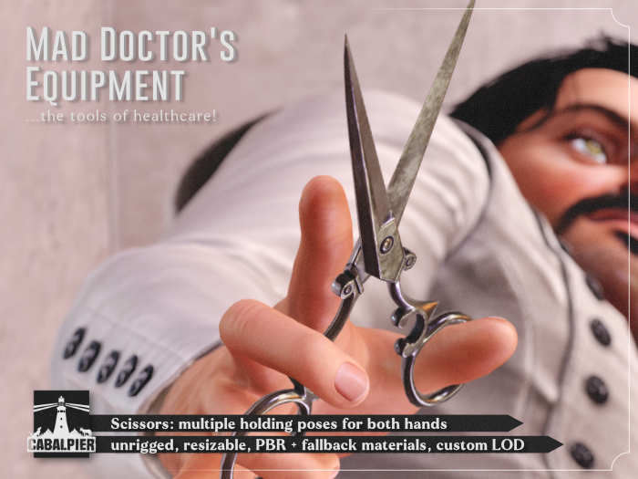 [CABALPIER] Mad Doctor's Scissors