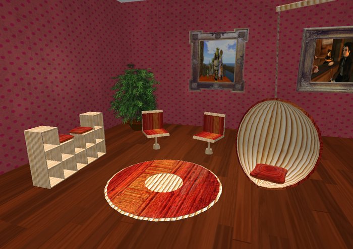 Country house furniture set 