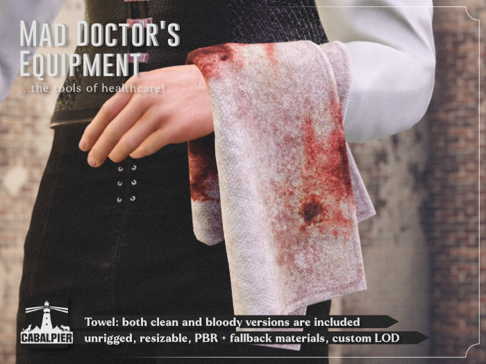 [CABALPIER] Mad Doctor's Towel