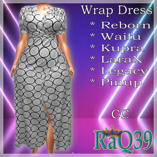 [R39] Wrap2 Dress-CC