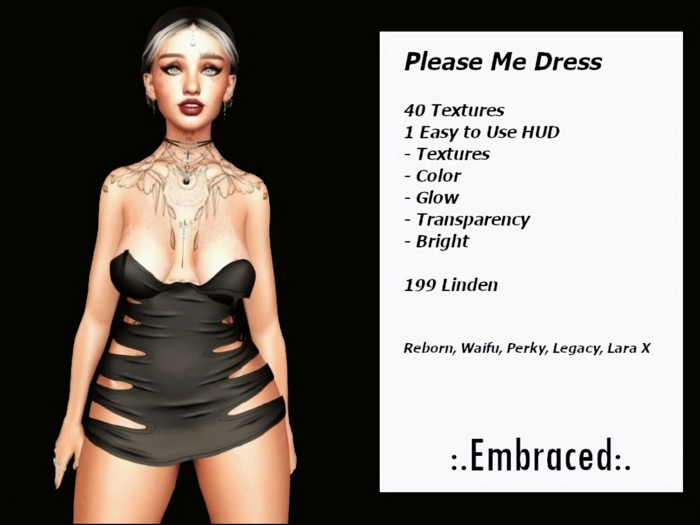 .:Embraced:. Please Me Dress Fatpack