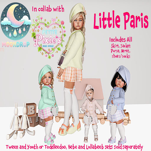~MoonDrop~Little Paris Mint TWN/YTH