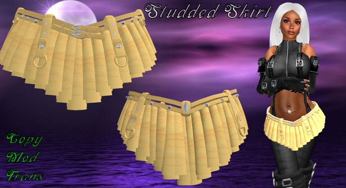 Studded Skirt