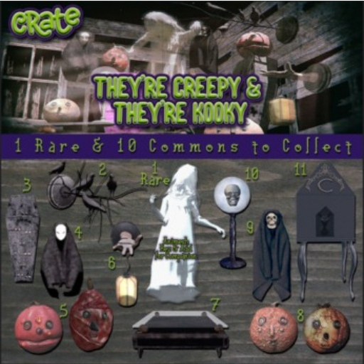 crate They're Creepy & They're Kooky Spook 9