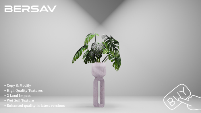 Bersav - Monstera Large Purple (Add)