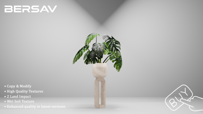 Bersav - Monstera Large Orange (Add)