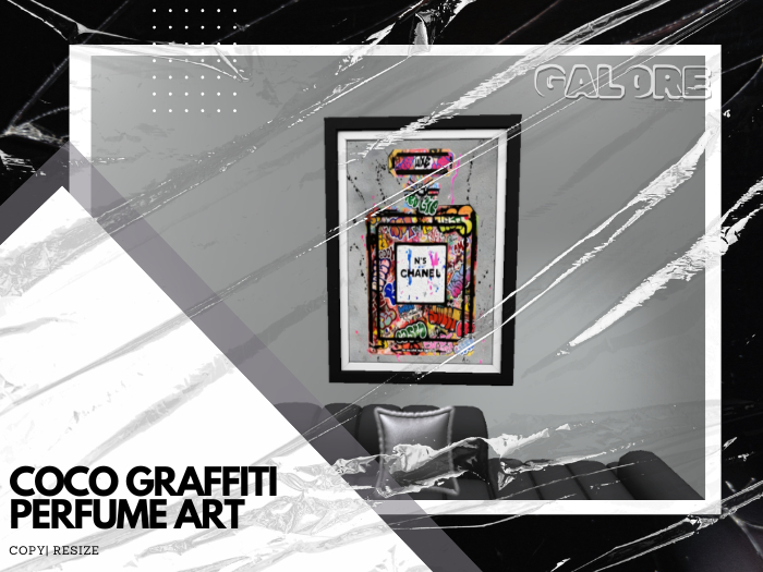 [G A L O R E] COCO GRAFFITI PERFUME ART