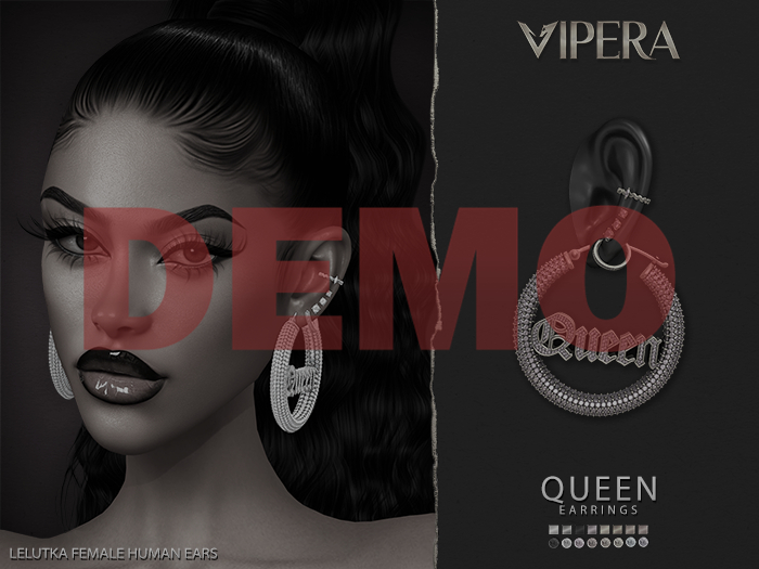 [VIPERA] DEMO Queen Earrings (EvoX)