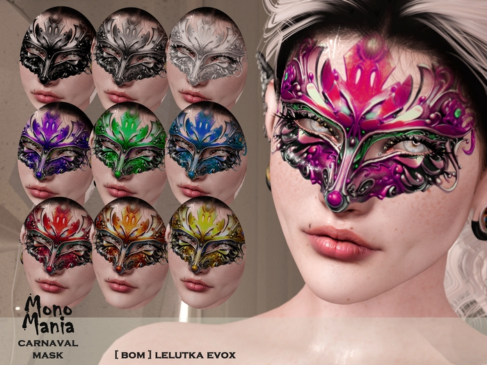 MONOMANIA - Carnaval Mask
