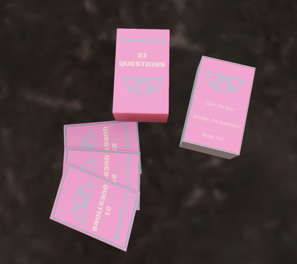 1 DUST: Picnic Game - 21 Questions - RARE