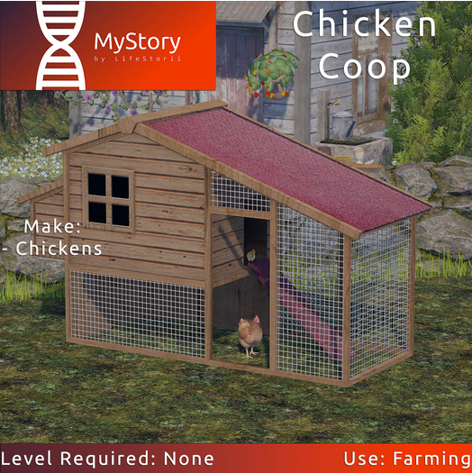 MyStory Chicken Coop (Red Kids v1.5)