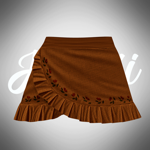 HANII - Basic Nudes Skirts CHOCOLATES (C01)