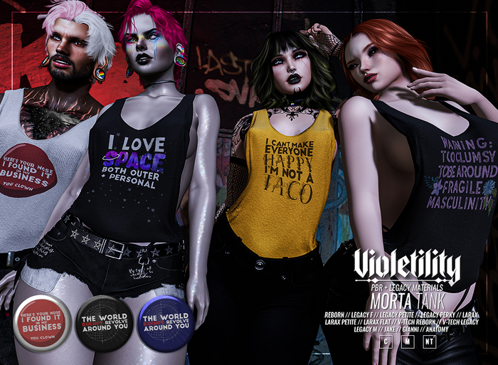 Violetility - Morta Tank [B]