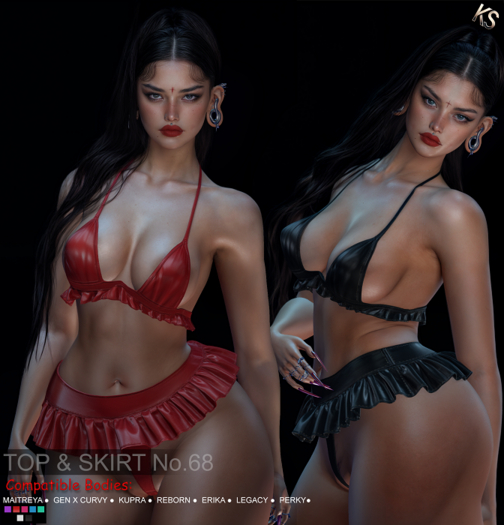 KiraStyle // TOP & SKIRT // 68
