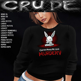 Coffee makes me less murdery Women's Sweatshirt (WSL) <Wear Me>