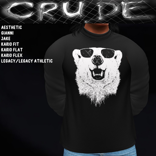 Cool Polar Bear Men's Turtle (MTN)  <Wear Me>