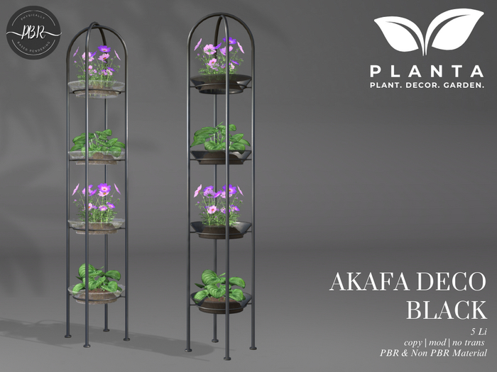 Planta - Akafa Deco Black