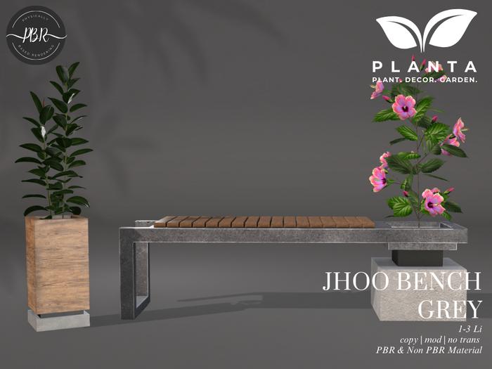 Planta - Jhoo Bench Grey