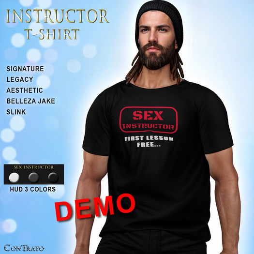 [ConTrato] Instructor T-shirt DEMO