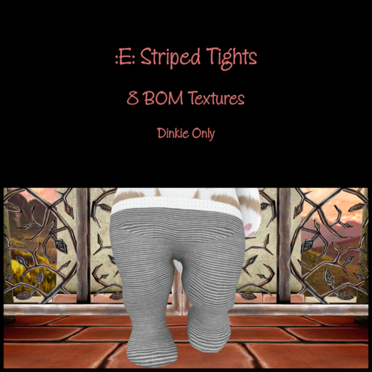 :E: Striped Tights