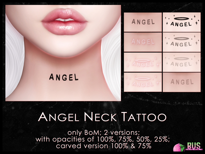 [bus] Angel Neck Tattoo {BoM}