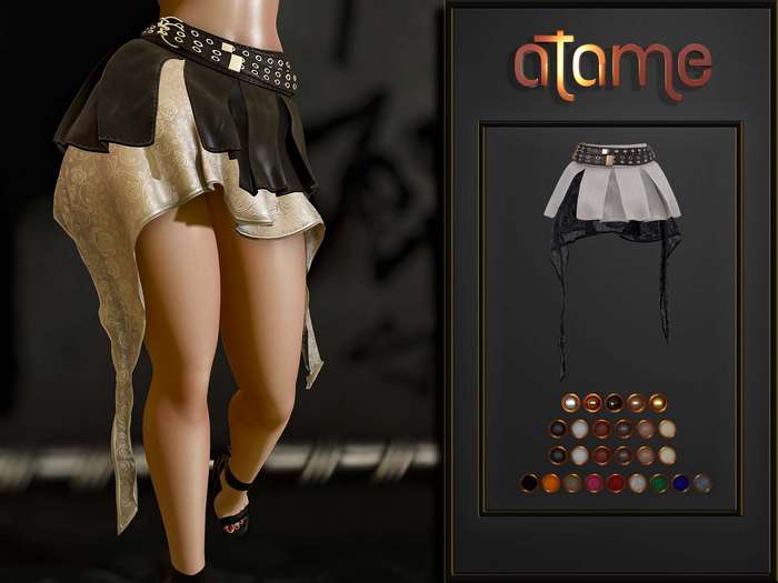 AtaMe - Quiana Skirt Leather GenX Classic