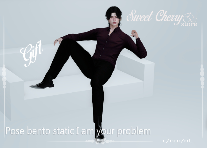 Second Life Marketplace - Pose bento static Iam your problem