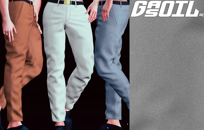 [GL - inc.] - Walton Trousers Gray Jeans Gift