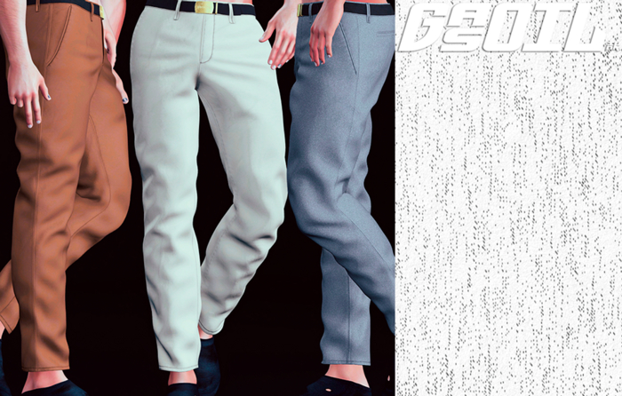 [GL - inc.] - Walton Trousers White Dot