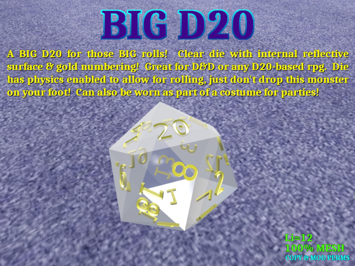 BIG D20