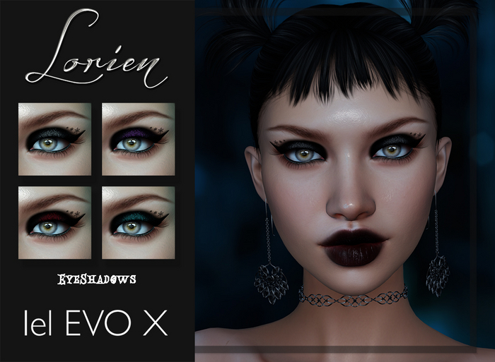 LORIEN GOTHMAS EYESHADOWS EVOX BOXED