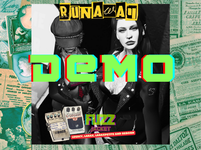 DEMO!!! runaway: fuzz jacket
