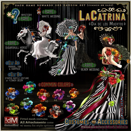 !dM LaCatrina **OFRENDA** Accessories (BOX #4A)