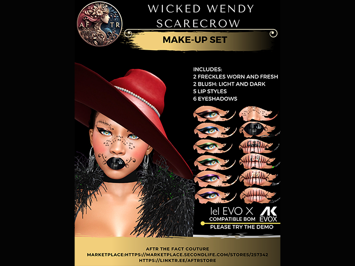 ^^AFTR^^ Wicked Wendy Scarecrow Set