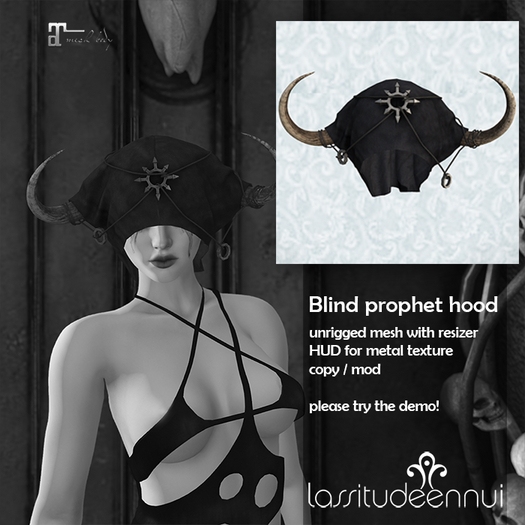 lassitude & ennui Blind prophet hood - dark