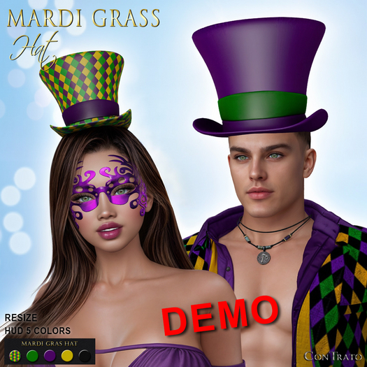 [ConTrato] Mardi Gras Hat DEMO